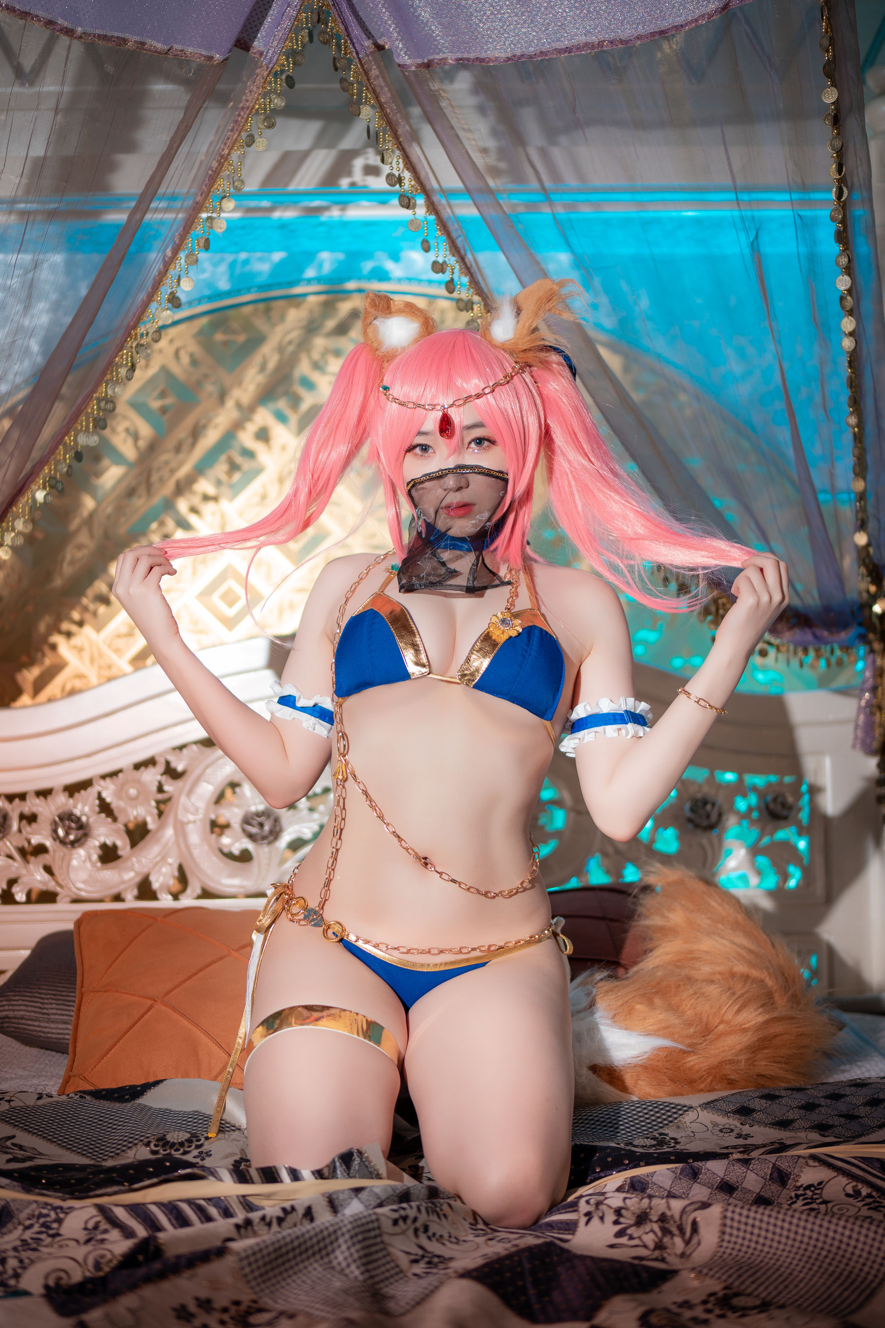 [CreamSoda]  Bambi – Cosplay Tamamo&amp;Kama